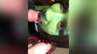 Gamora sucks Starlords dick