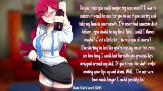 Your Coworkers BIG Surprise… (Futa ASMR – ORAL ONLY)