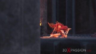 Lilith and her sex in the dark castle